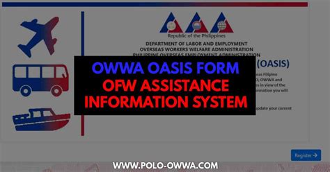 ofw register.owwa.gov.ph|How to Register in OASIS OWWA (OFW Assistance .